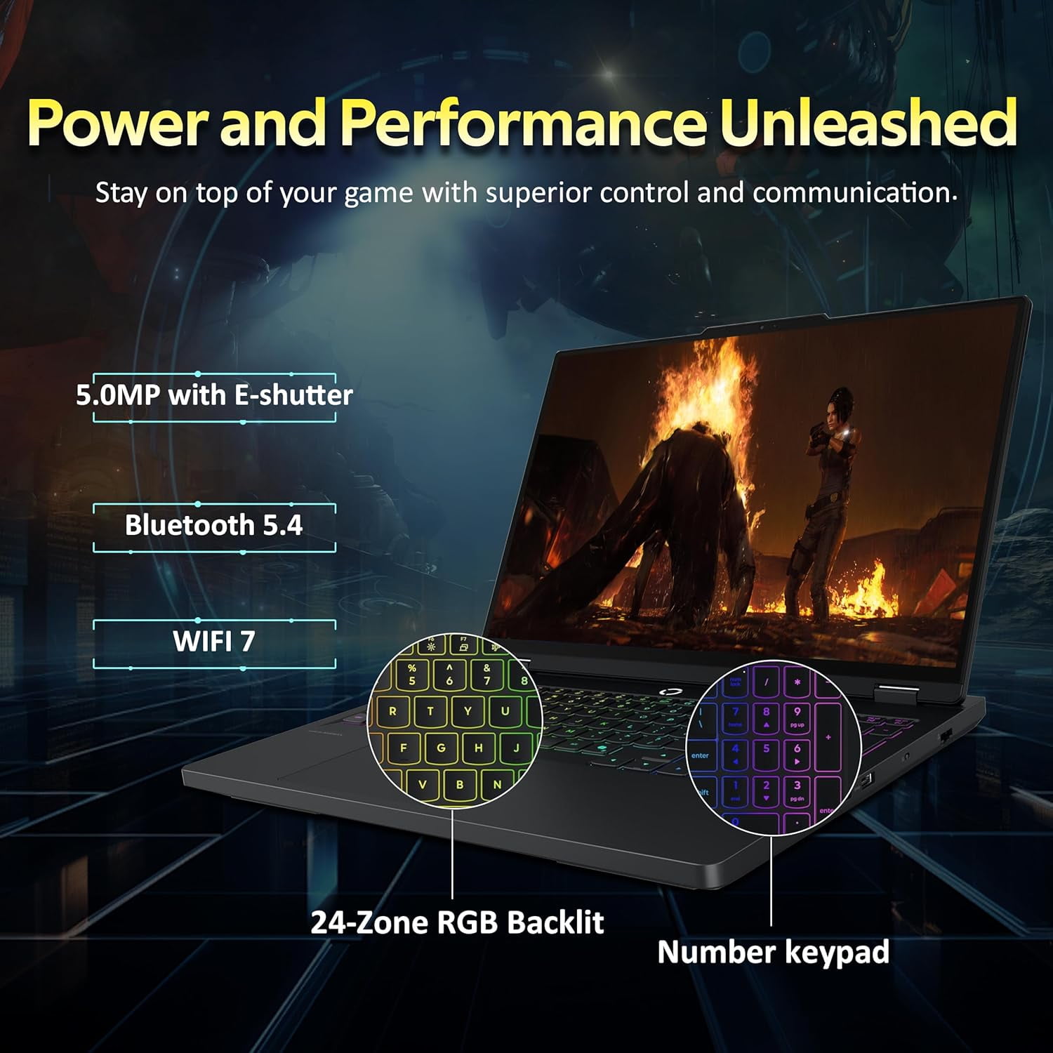 Lenovo Legion Pro 5i 16" WQXGA 165Hz Gaming Laptop, Intel 20-core Ultra 7 255HX (Beats Intel i9-14900HX), GeForce RTX 5070, 64GB DDR5, 2TB SSD, Backlit, Win 11 Pro, Black, 1TB Docking Station