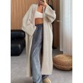 thumbnail image 4 of Womens Cardigan Sweater Open Front Knit Long Coatigan Dressy Casual Jacket Coat 2025 Fall Outfits Classy Clothes, 4 of 4