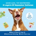 thumbnail image 3 of Juguete Masticable Barkbox BARK Prickly Pete pequeño para Perros y Cachorros, 3 of 7