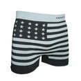 thumbnail image 2 of Crazy Cool Men's Seamless Boxer Briefs Underwear 6-Pack Set (Americana), 2 of 3