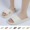 thumbnail image 2 of Gnshining Shower Slippers For Women and Men Skidproof House Slippers Travel-friendly Bathroom Shoes Soft-Soled Couple Slippers Open Toe Summer Slippers, 2 of 6