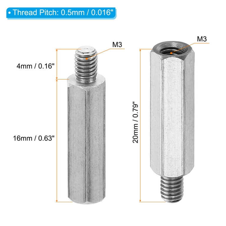 304 stainless steel Hex support Male-Female Hex Standoff Screw