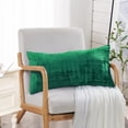 thumbnail image 5 of Home Soft Things Textured Velvet Pillow Covers (Set of 2), - Eden - 14" x 26", 5 of 6