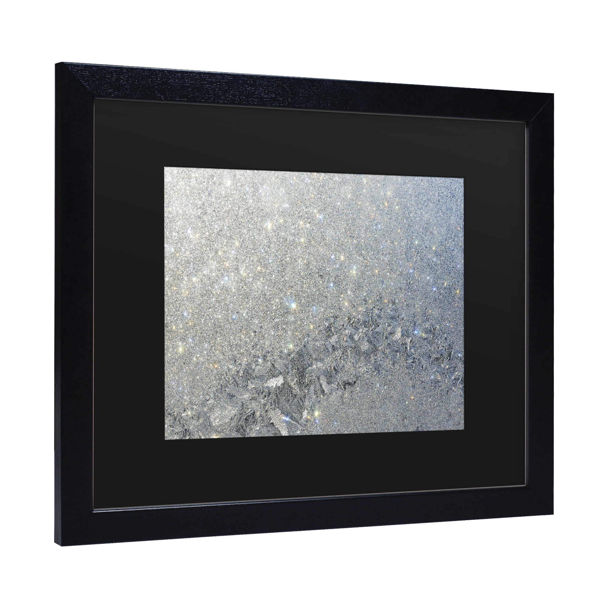 Trademark Fine Art 'Frost Pattern Sun Stars' Canvas Art by Kurt Shaffer