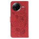 thumbnail image 5 of For Xiaomi Poco F7 Ultra 5G Redmi K80 Pro 5G Case Wallet Stand Imprinted Rose Butterfly PU Leather P, 5 of 5