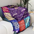 thumbnail image 2 of 85th Birthday Party Decorations, 85th Birthday Gifts for Women, Blankets for Women Men, Womens Birthday Gifts, Happy Birthday Gifts for Women, Mom, Grandma Warm Throw Blanket, 2 of 6