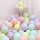thumbnail image 3 of 100 Uds. Globos de látex de Color mezclado de 10 pulgadas de Color macarrón, decoración para fiesta de cumpleaños de bebé, decoración para fiesta de bienvenida de bebé, 3 of 8