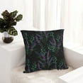 thumbnail image 6 of Pofeuu Lavender Flowers Print Double-sided plush pillowcase Square Throw Pillow Covers Pillows Cover for Living Room Bedroom Sofa Couch Cushion Cover（No pillow core）-16"x16", 6 of 7