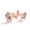 Color 4, variant on Men's Classic Stainless Steel, Blue Anchor Compass Pattern Cufflinks Business Wedding Shirts, Rose Gold