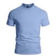 thumbnail image 3 of Ceisia Men's Slim Fit Short-Sleeve Mock Neck Basic T-Shirt Solid Color Spring Summer Shirt Gift, 3 of 5