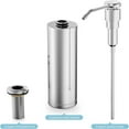 thumbnail image 2 of FNNMNNR Sink Soap Dispenser  Built in Kitchen Sink Soap Dispenser - All Metal Brass Pump Head with Large 16 OZ Stainless Steel Bottle, 2 of 7