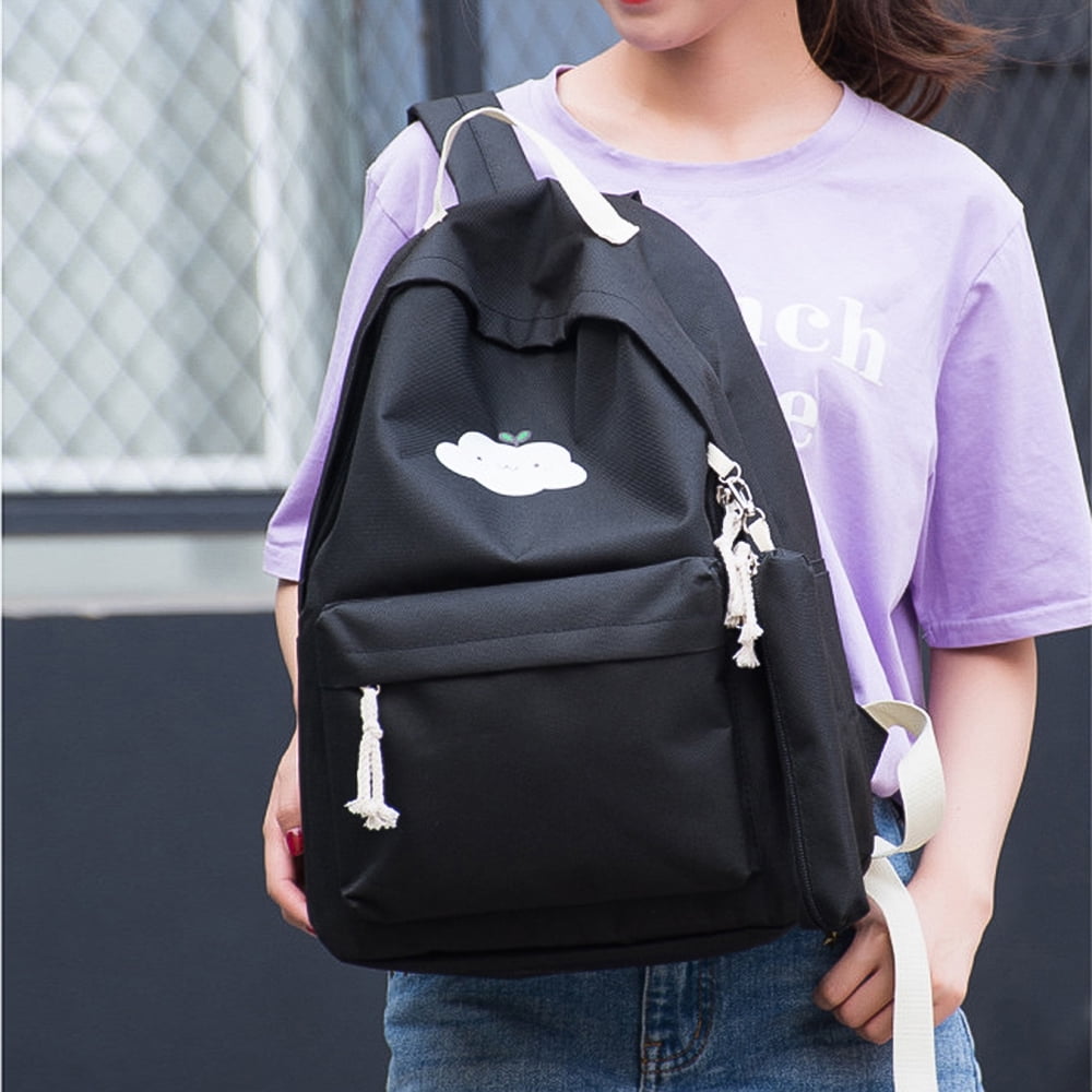 5 Set Student School Bag, School Backpack for Teens, Cartoon Canvas Backpack for Teenager Boy and Girl 5 Set Student School Bag, School Backpack for Teens, Cartoon Canvas Backpack for Teenager Boy and Girl