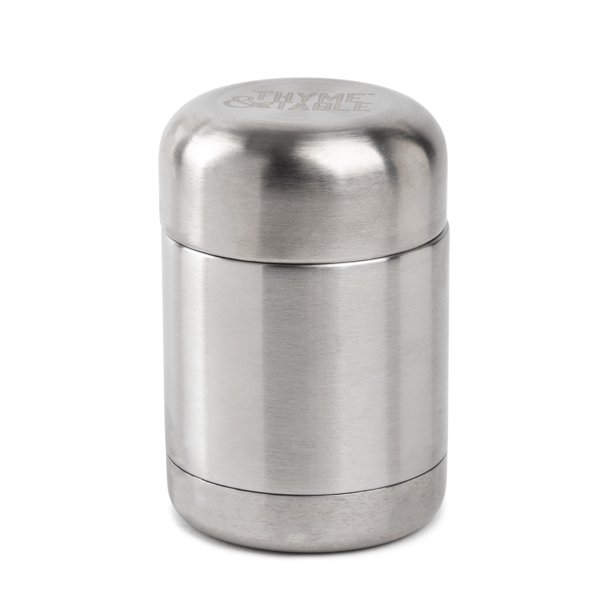 Thyme Table Stainless Steel Herbs And Spices Storage Stash Container 1 5oz Walmart Walmart 
