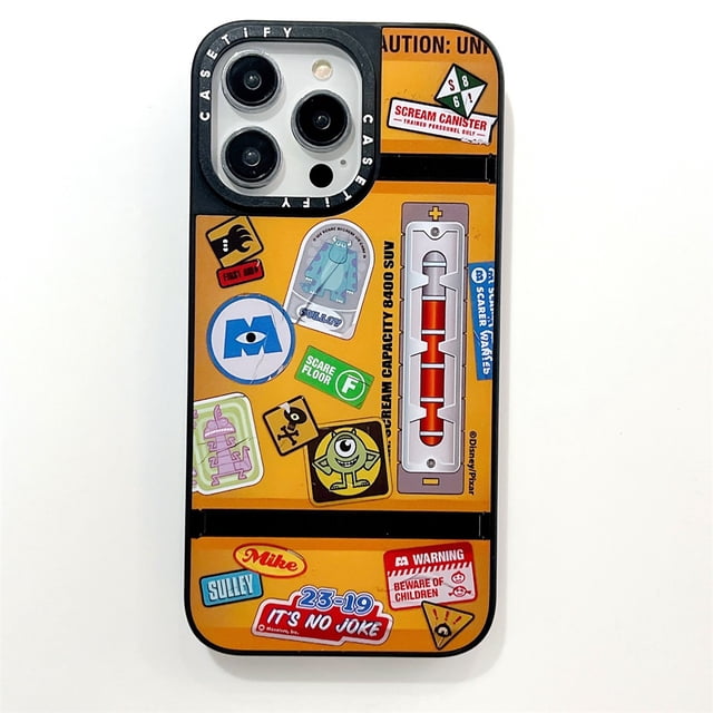 Carcasa De Espejo Para iPhone 13 Pro max 13 14 12 Promx 12 11 ins Estilo Lindo Patrón De Dibujos Animados A Prueba De Golpes Protector Completo Cubierta Del Teléfono
