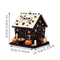 thumbnail image 4 of Eagokdc Pearl Painting Kit Halloween Wooden House Shaped Diamond Art Kits for Adults, Home Decor Art Craft Kit Upgraded Beads Craft for Holiday Family Activity, 4 of 7