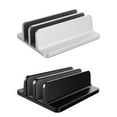 thumbnail image 2 of Amdohai Support Vertical pour Ordinateur Portable Support pour Ordinateur Portable en Alliage d'Aluminium Étagère Réglable pour Ordinateur Portable Support de Tablette pour Ordinateur Portable 2 Fentes Support pour Ordinateur Portable Argent, 2 of 7