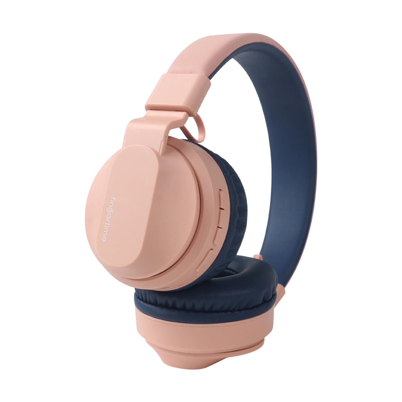 Wireless Headset with Mic for Work, Bluetooth Headset with AI Noise Cancelling Microphone, 65Hrs Working Time Wireless Headset with Microphone for Work from Home/PC/CallCenter/Computer/Laptop,Pink