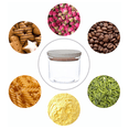 thumbnail image 4 of Contenedores de almacenamiento de alimentos, tarros de vidrio apilables para organización, 4 of 6