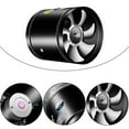 thumbnail image 2 of Yibooy 4 6 8 Inch Pipe Air Ventilator Metal Duct Fan for Bathroom Toilet (4Inch), 2 of 8