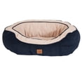 thumbnail image 4 of Precision Pet  Chevron Gusset Daydreamer Navy Dog Bed, 4 of 5