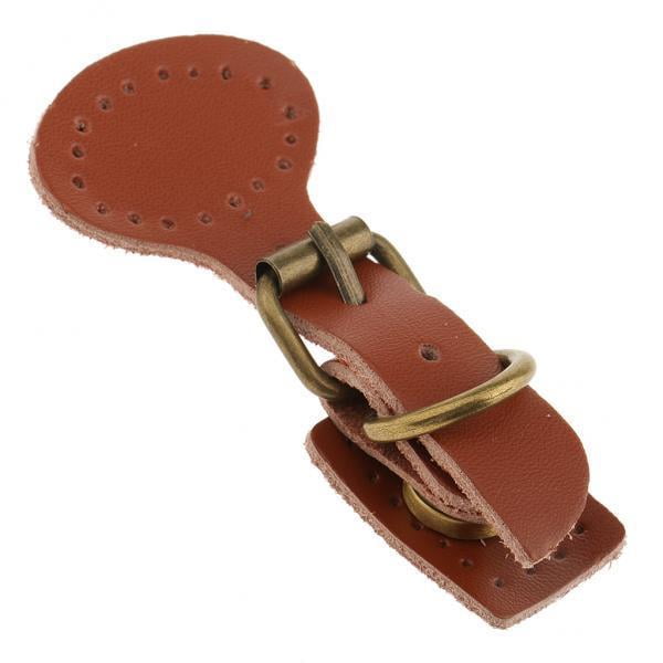 2x Pin de material cuero Vintage con Hebillas a Magnéticas, Cierre para Bolsas para Pantalones, Bolsas, Decoración de Prendas de (5 Colore Hugo Reemplazo de bolso
