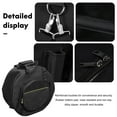 thumbnail image 2 of ETEREAUTY Black Snare Drum Case with Reinforced Buckles and Convenient Drumstick Pocket, 2 of 8