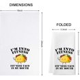 thumbnail image 3 of Taco lover gift taco Tuesday gift Mexican food lover gift foodie gift funny taco saying kitchen towel taco humor gift taco theme kitchen decor dish towel tea towel, 3 of 5