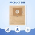 thumbnail image 3 of Paquete de 20 bolsas de aspiradora de repuesto compatibles con Bissell Zing, 3 of 7