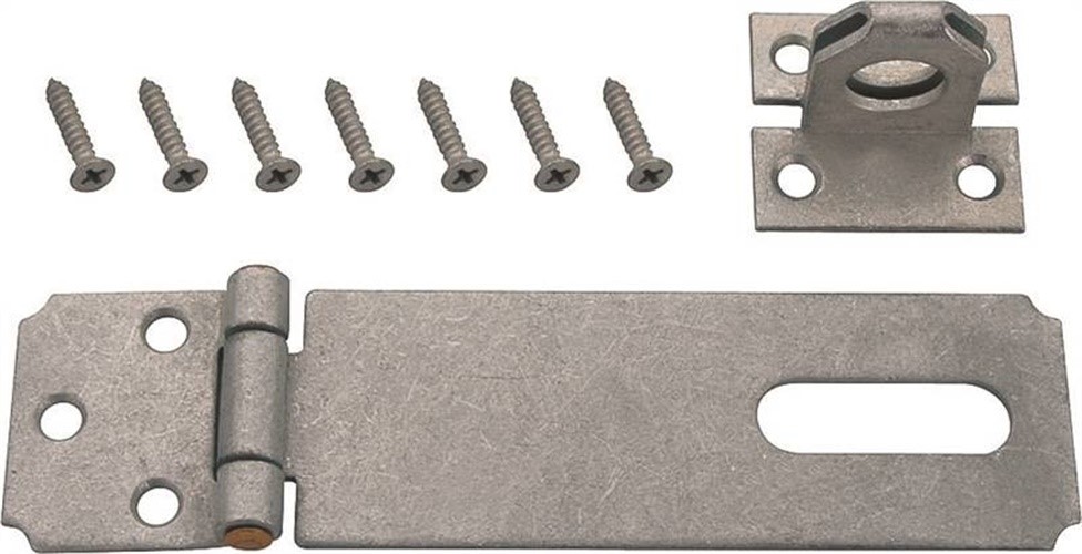 Hasp Safety Fix Stpl 3.5in Gal