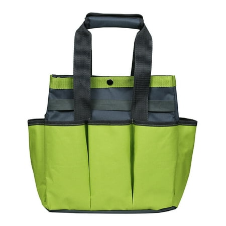 

Garden Tool Bag Oxford Cloth Heavy-duty Garden Tote Multi Pockets Tool Organizer Bag