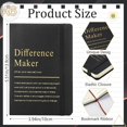 thumbnail image 2 of Cuaderno Chiisong A6, 14,5 x 9,5 cm, piel sintética, color negro, 24 unidades, 2 of 6