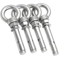 thumbnail image 5 of Expansion Bolts Sleeve Anchor Concrete Expansion Eye Bolt 304 Stainless Steel Installation Artifact Hook Long Universal Ring Expansion Screws (Dimensions : M10x120mm 1pc), 5 of 5
