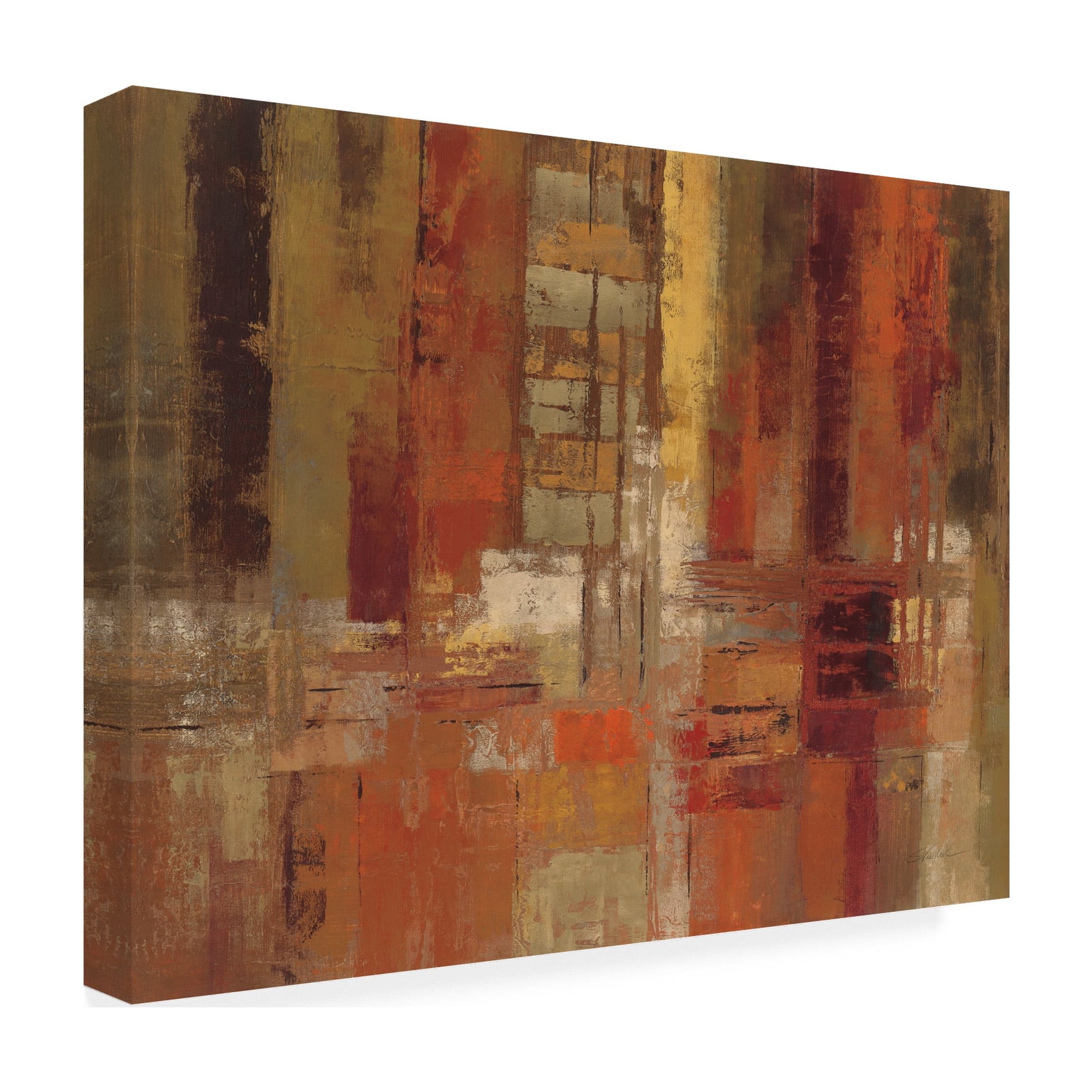 Trademark Fine Art 'Sunset Street Crop' Canvas Art by Silvia Vassileva