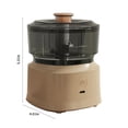 thumbnail image 3 of SuoKom Electric Garlic Chopper, Portable Mini Food Processor, Wireless Vegetable Masher with Usb Charging, Garlic Masher Mincer for Onions Meat Spices 350Ml, 3 of 8
