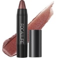 thumbnail image 1 of FOCALLURE Lápiz labial metálico ultra chic rico en vitamina E Crayón labial Color brillante ligero sin secar ni decolorar Maquillaje de labios de larga duración #24 Cobre, 1 of 5