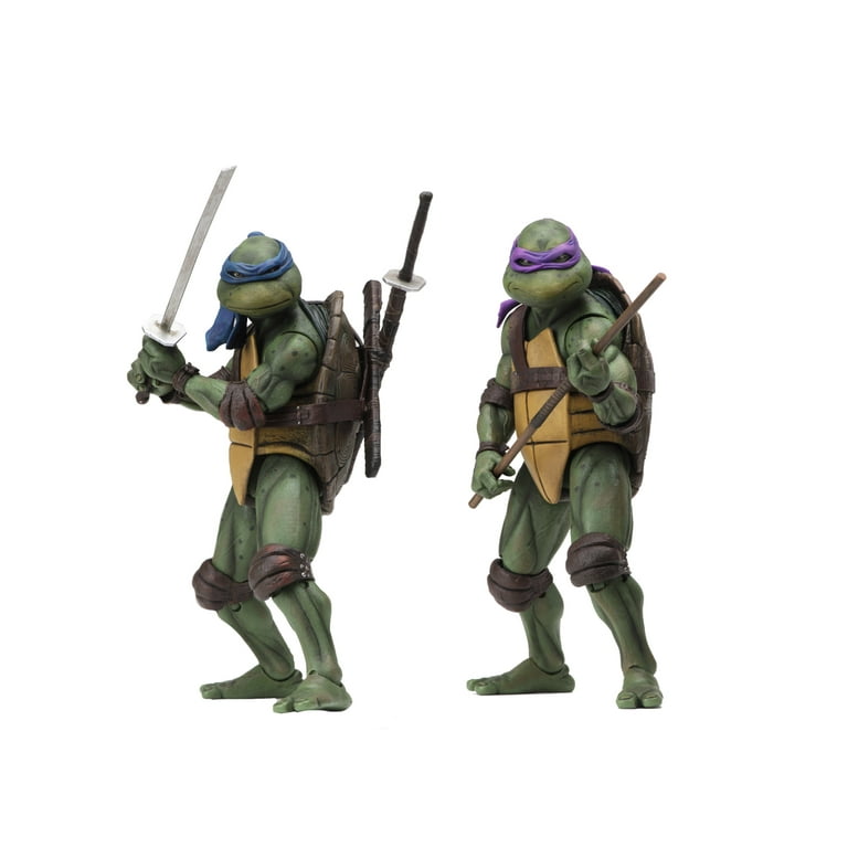 NECA レオナルド&ドナテロセット General TMNT Leonardo & Donatello Action Figure 2 Pack - Super