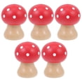 thumbnail image 1 of 5Pcs Note Clamps Holder Mushroom Shaped Photo Clips Wedding Message Holder, 1 of 6