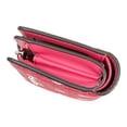 thumbnail image 4 of Michael Kors Women’s Jet Set Medium Printed Signature Logo Wallet (Hibiscus), 4 of 5
