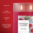 thumbnail image 3 of Yankee Candle Cherries On Snow Scented, Signature 20oz Large Tumbler 2-Wick Candle, Over 60 Hours of Burn Time, Christmas | Holiday Candle, 3 of 8