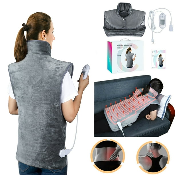 Large Heating Pad for Neck and Shoulders,40"x24" Electric Heated Neck