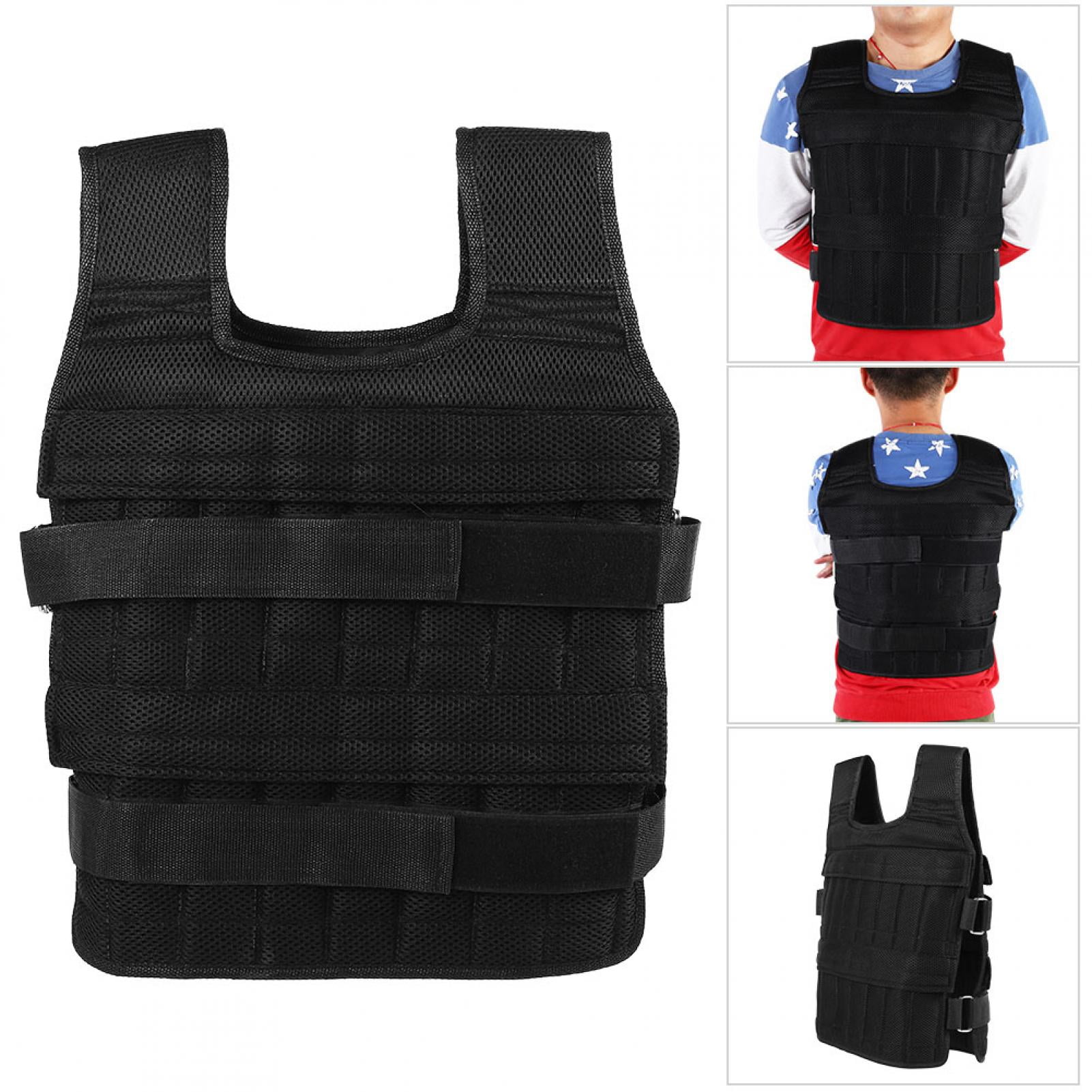 Oxford Cloth Breathable Exercise Strength Training Adjustable Weighted Vest 