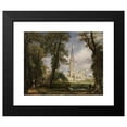 thumbnail image 2 of John Constable 18x15 Black Modern Framed Museum Art Print Titled - Salisbury Cathedral from the Bishop's Garden (1826), 2 of 5