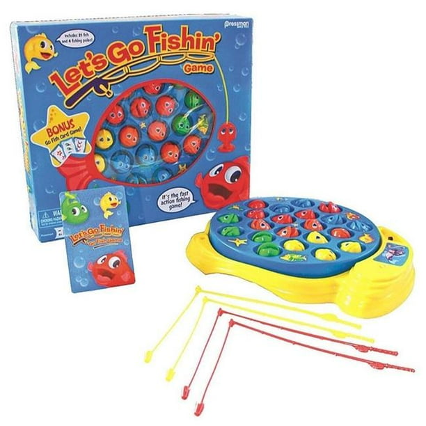 Pressman Lets Go Fishing Combo Game