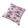 thumbnail image 3 of Funda de almohada decorativa con dibujos animados de Stitch, para decoración del hogar y el sofá, elige una funda de cojín de temporada feliz de 22 x 22 pulgadas, 3 of 8