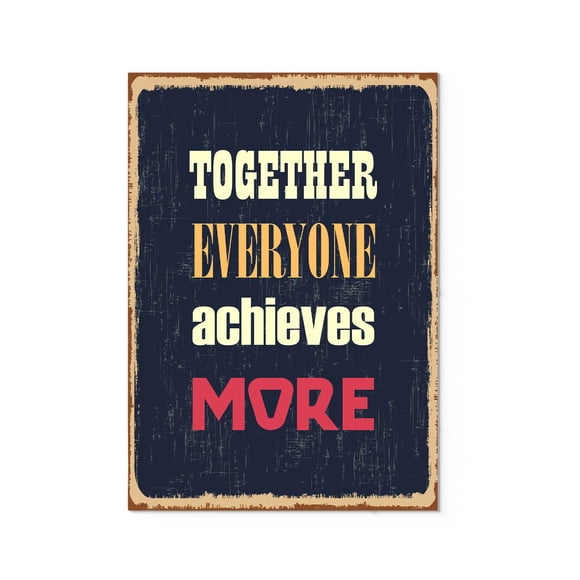 Ezposterprints Motivational Inspirational Posters for Home Office School Classroom Kidsroom - Motivational Quotes Poster Printing - Wall Art Print - Quote: More - 12X18 inches