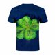 thumbnail image 5 of Tops a la moda para mujer, divertidas camisetas blancas holgadas informales con estampado del Día de San Patricio, camiseta con estampado de blusa Pompotops  hfajkhk127318, 5 of 9