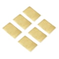 thumbnail image 1 of Unique Bargains Down Jacket Repair Patch 2' x 3', 6 Pack Self Adhesive Nylon Fabric Patch, Golden, 1 of 5
