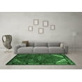 thumbnail image 3 of Ahgly Company Indoor Rectangle Persian Emerald Green Traditional Area Rugs, 7' x 10', 3 of 4