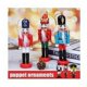 thumbnail image 4 of kueatily Cascanueces Soldado Decoraciones de 6 Piezas Navidad Cascanueces de Madera Soldado 12 cm Adorno de Cascanueces de Navidad Soldado Marioneta para árbol de Navidad, Decoraciones, 4 of 6