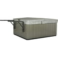 thumbnail image 3 of Outdoor Solutions Inc. The Slider® Spa Cover Shelf, Universal Hot Tub Lift with Heavy-Duty Rollers - Fits All Spa Sizes, Durable Hot Tub Lifter for Easy Cover Removal, Foldable for Storage, 3 of 6